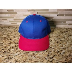 Richardson Pro 212 Hat Cap Blue Red Snapback Baseball Size M/L Medium-large